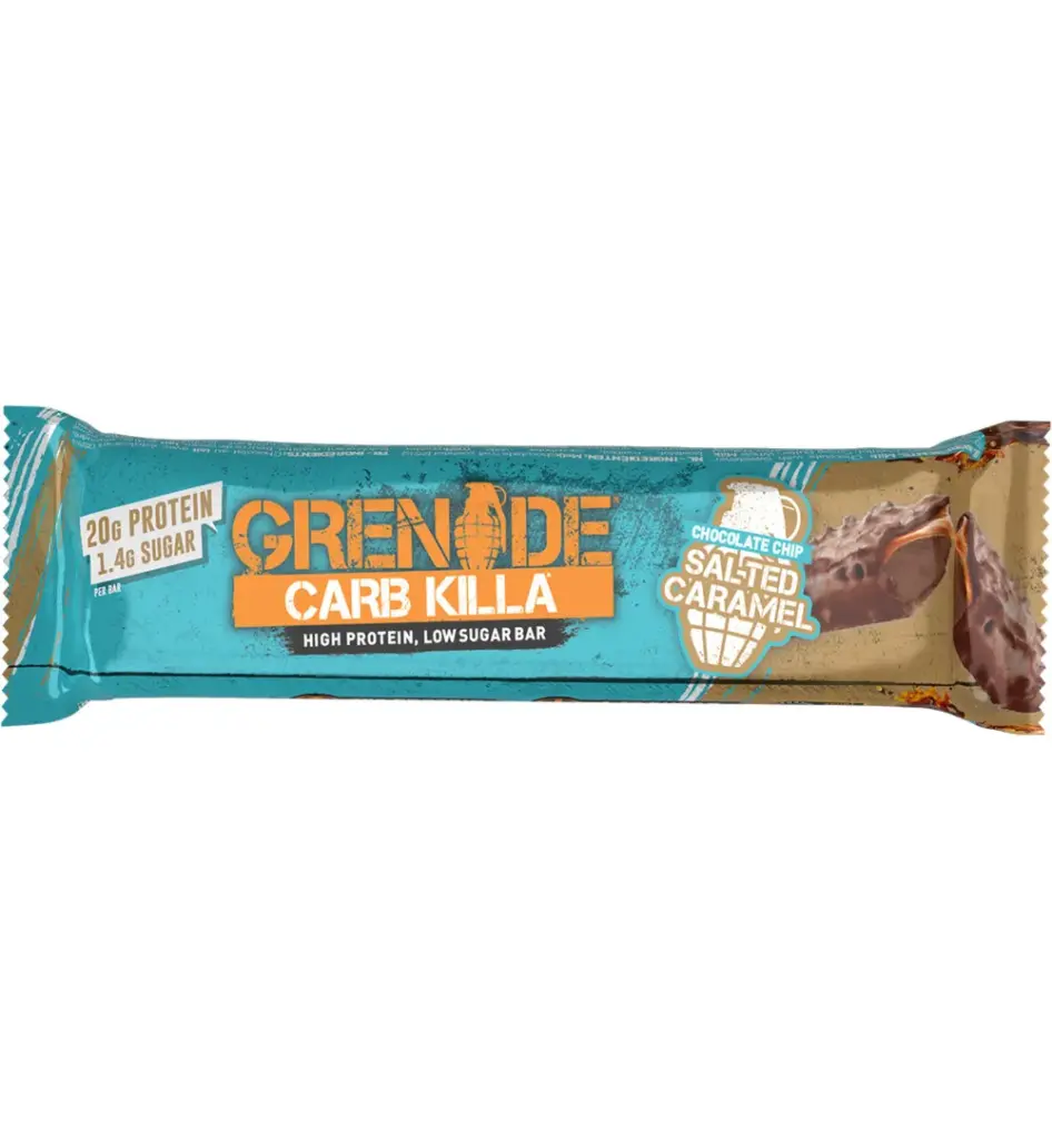 Grenade High Proteine Reep Chocolate Chip Salted Caramel (60 gr)