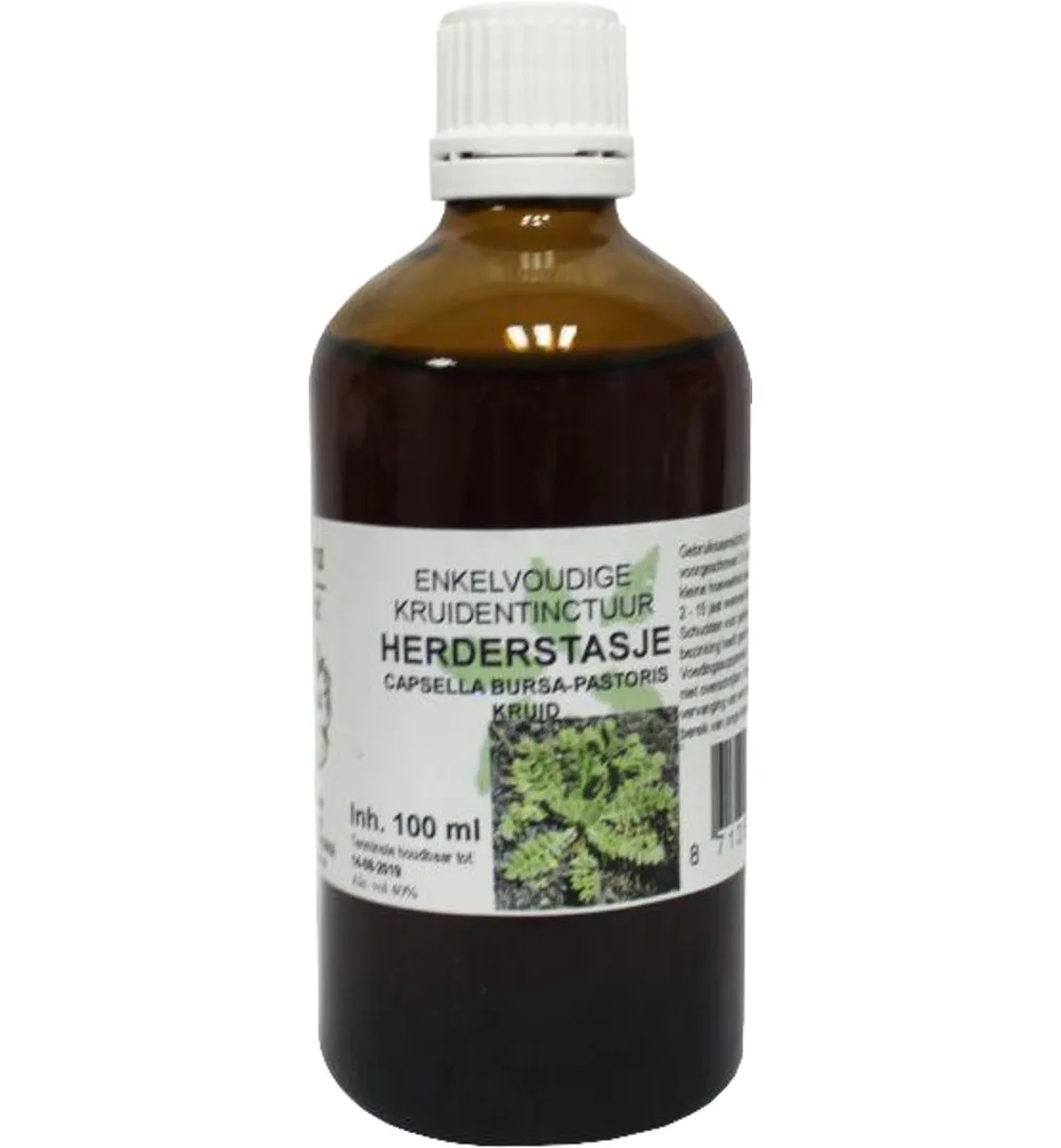 De Cruydhof Capsella burs p / herderstasje tinctuur bio (100 ml)