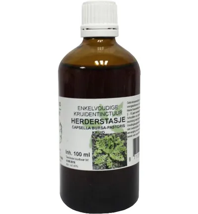 De Cruydhof Capsella burs p / herderstasje tinctuur bio (100 ml)