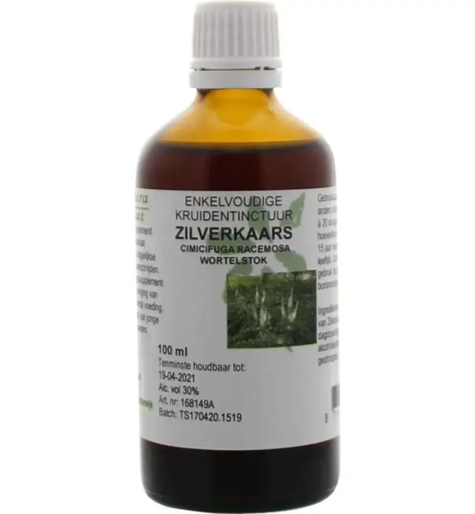 De Cruydhof Cimicifuga racemosa / zilverkaars tinctuur (100 ml)