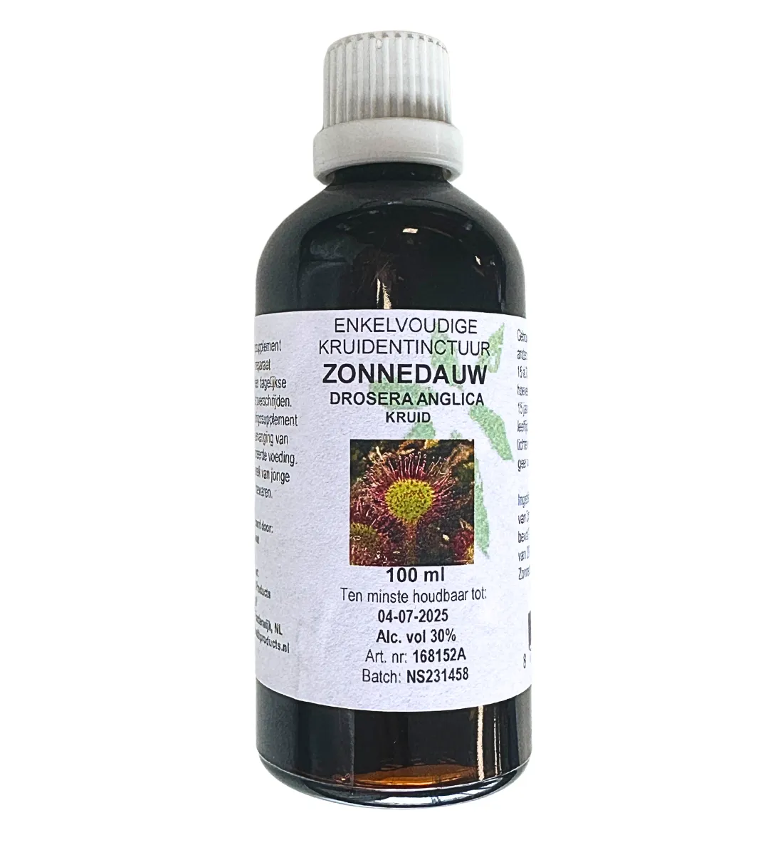 De Cruydhof Drosera Anglica Zonnedauw Tinctuur (100 ml)