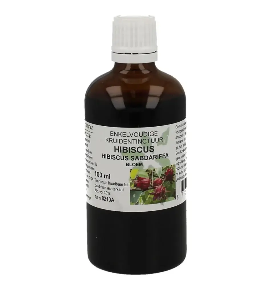 De Cruydhof Hibiscus sabdariffa flor tinctuur (100 ml)