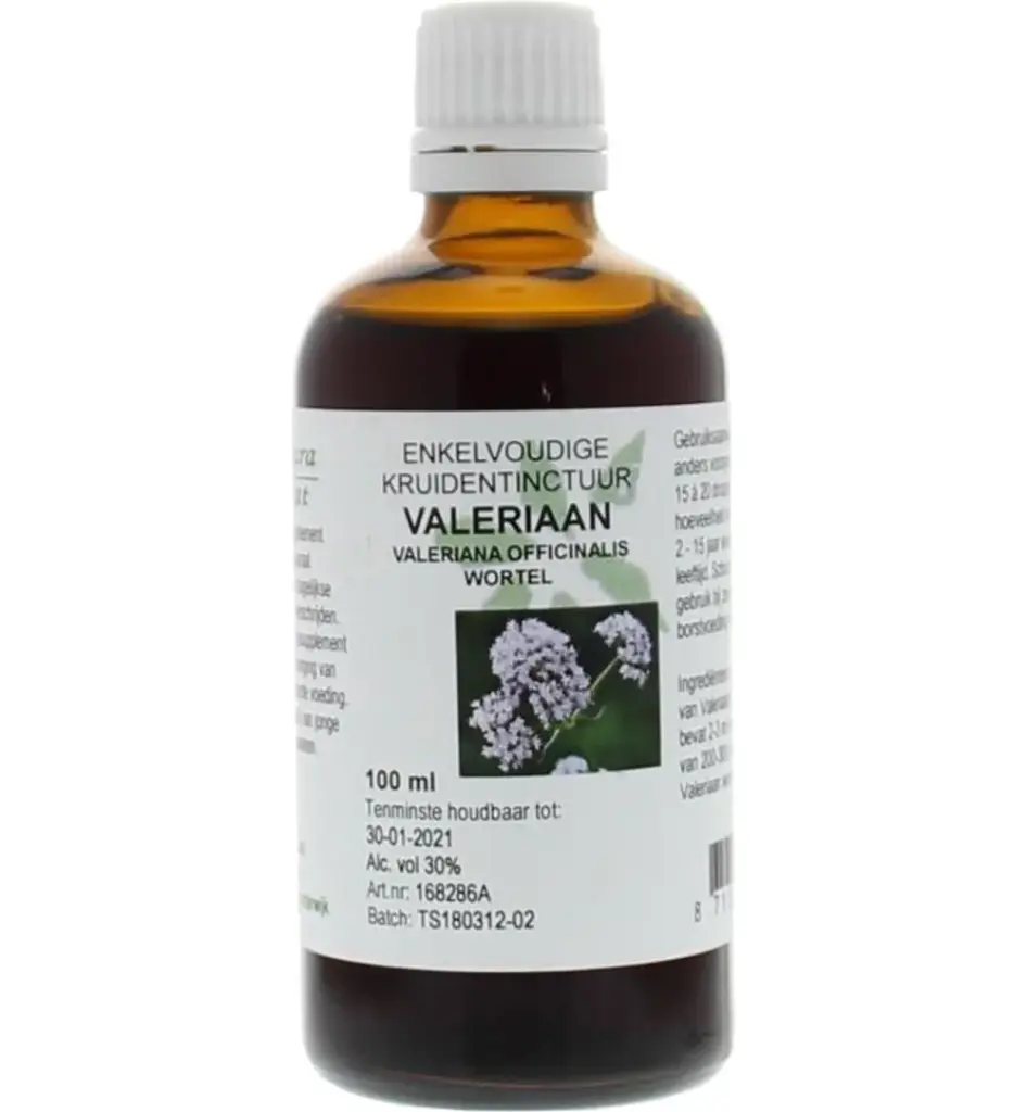 De Cruydhof Valeriana off rad / valeriaan tinctuur (100 ml)