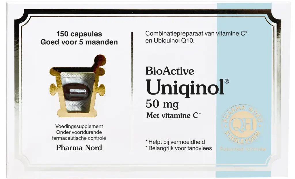 Pharma Nord BioActive Uniquinol 50mg QH (150 capsules)