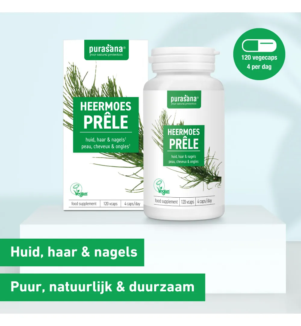 Purasana Heermoes/Prele Vegan Bio (120 vega capsules) - image 6