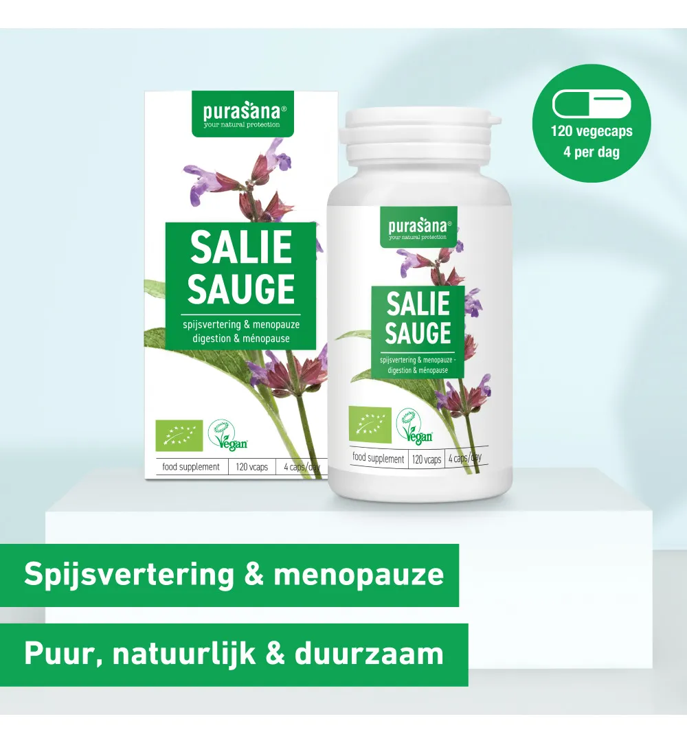 Purasana Salie/Sauge Vegan Bio (120 vega capsules) - image 6