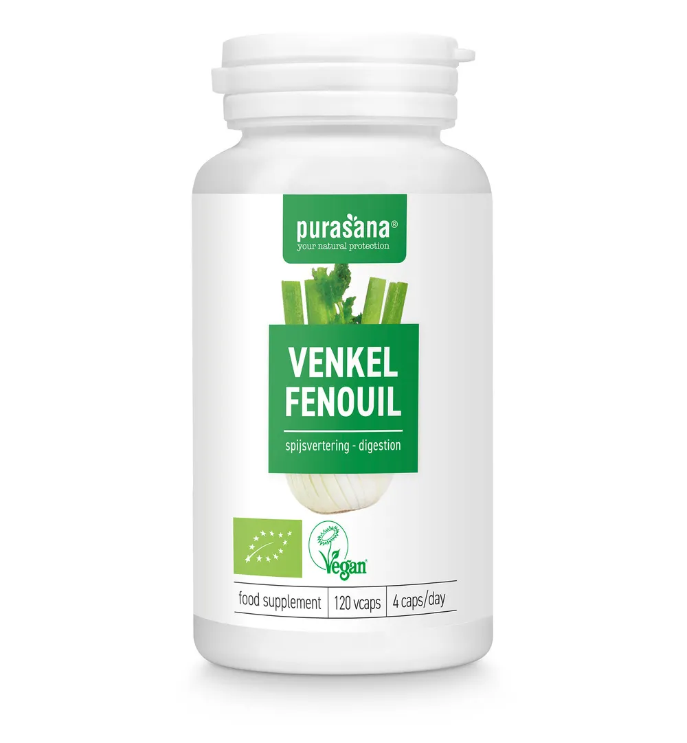 Purasana Venkel/Fenouil Vegan Bio (120 vega capsules) - image 5