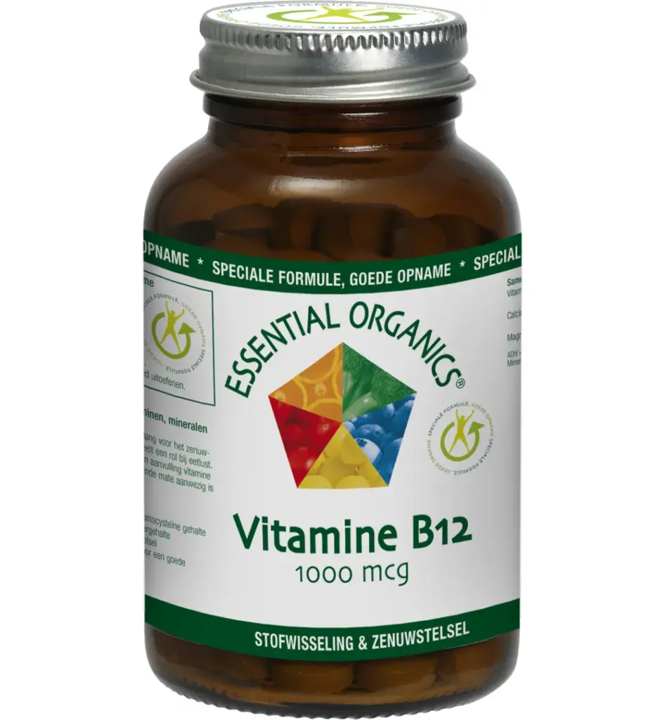 Essential Organics Vitamine B12 1000Mcg (90 tabletten)