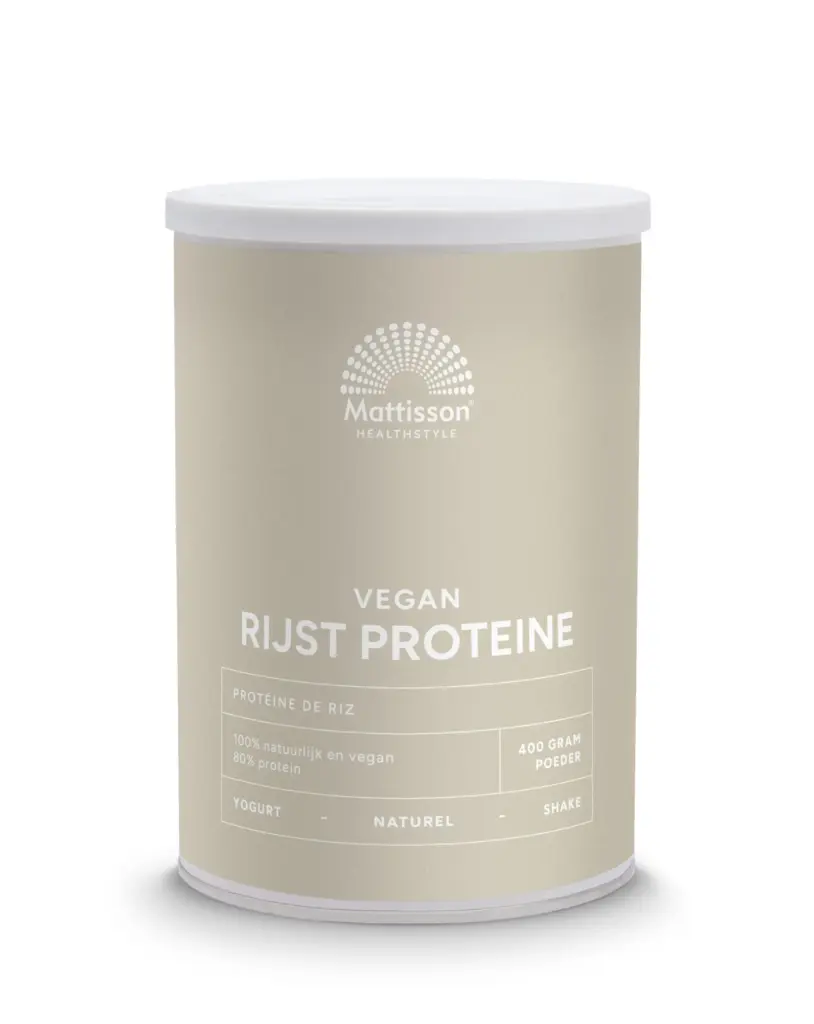Mattisson Absolute Rijst Proteine Poeder Vegan 80% (400 gr)
