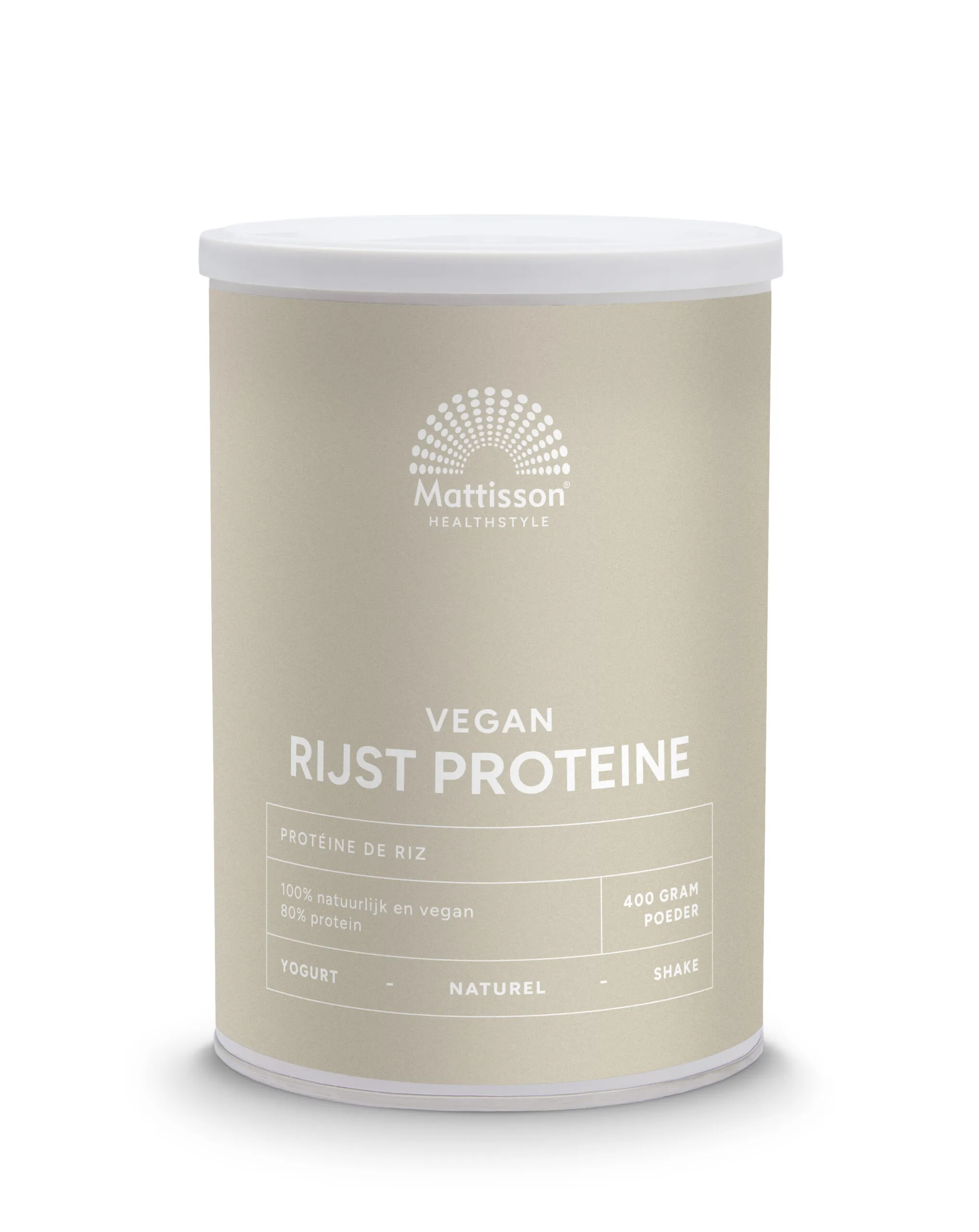 Mattisson Absolute Rijst Proteine Poeder Vegan 80% (400 gr)