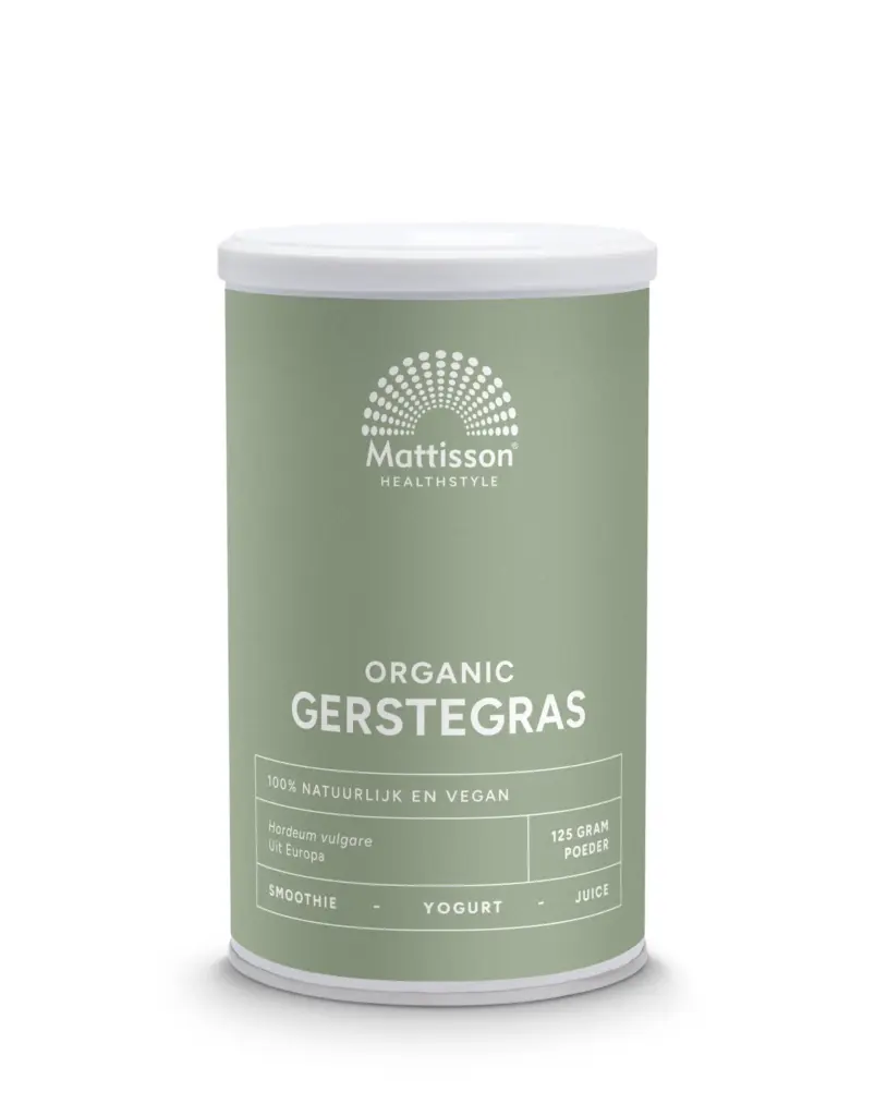 Mattisson Gerstegras Barleygrass Europa Bio (125 gr)