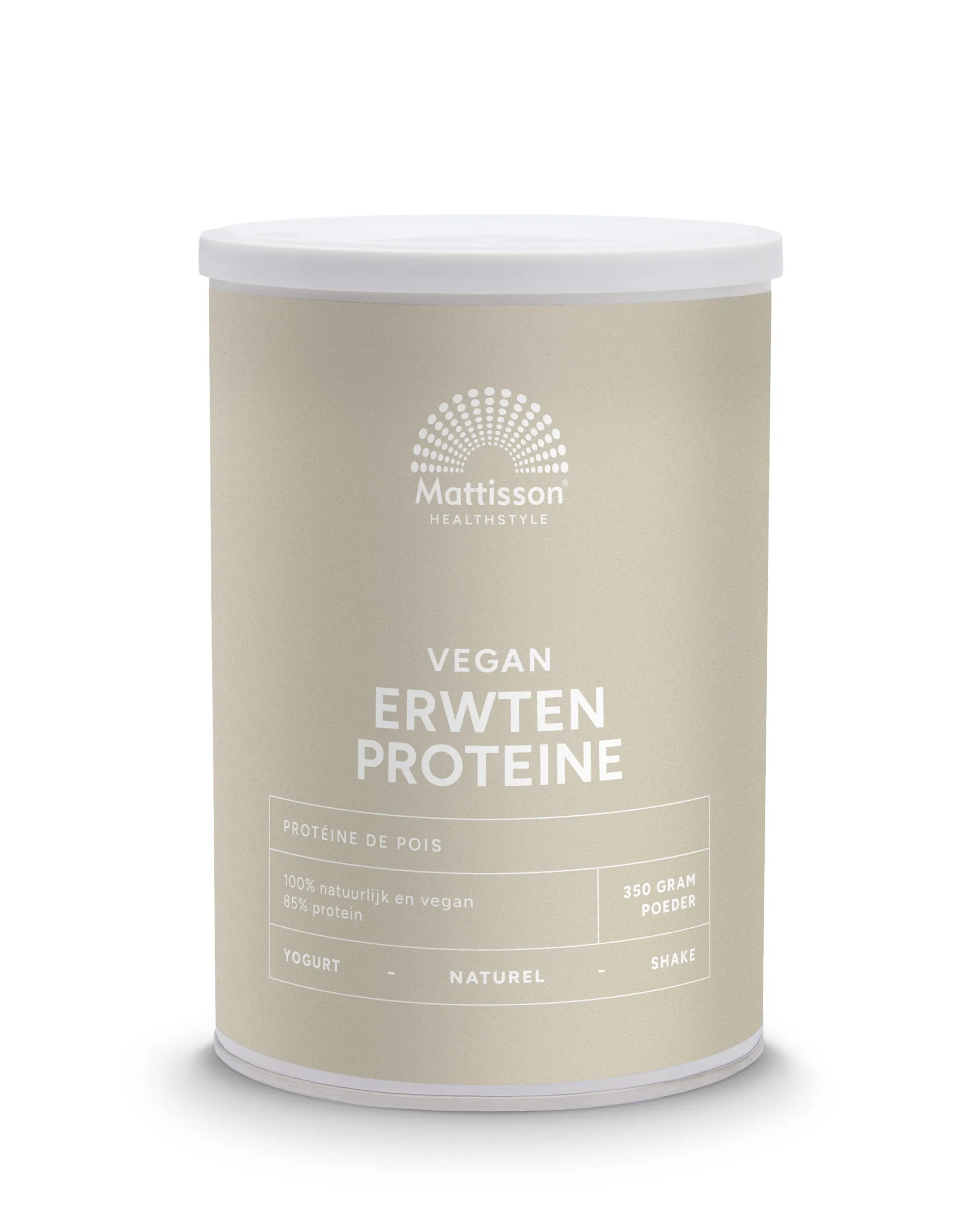 Mattisson Absolute Erwten Proteine Naturel Vegan (350 gr)
