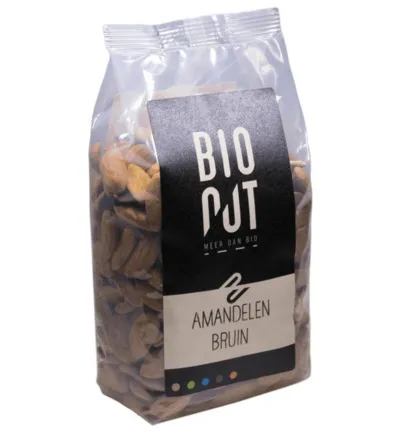 Bionut Amandelen Bruin Bio (1000 gr)