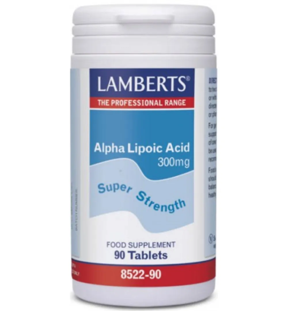 Lamberts Alfa Liponzuur 300Mg (90 tabletten)
