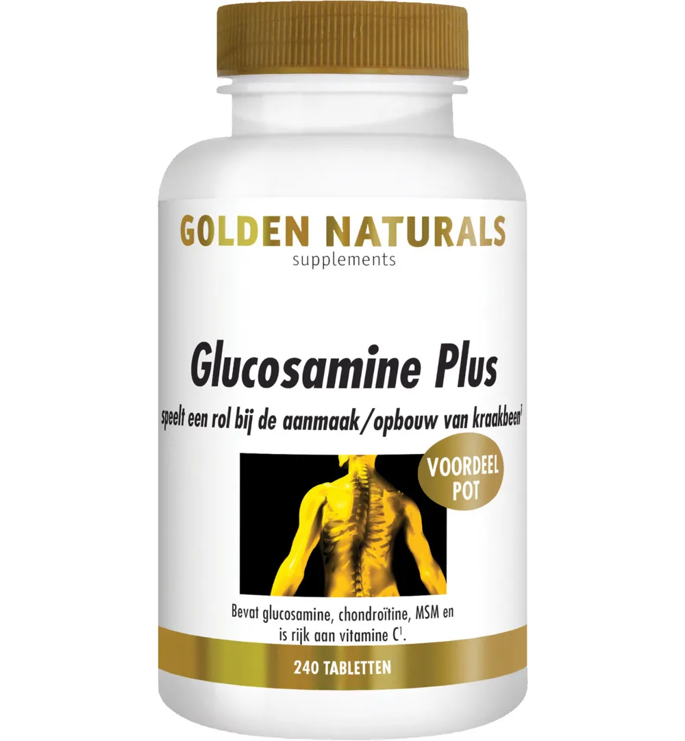 Golden Naturals Glucosamine Plus (240 tabletten)