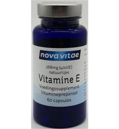 Nova Vitae Vitamine E 400IU (60 capsules)
