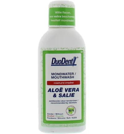 Duodent Mondwater aloe vera/salie (100 ml)