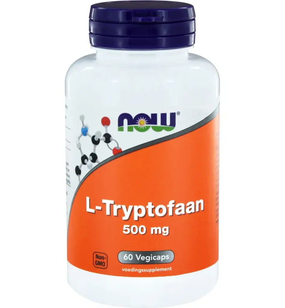 Now L-Tryptofaan 500 mg (60 vega capsules)