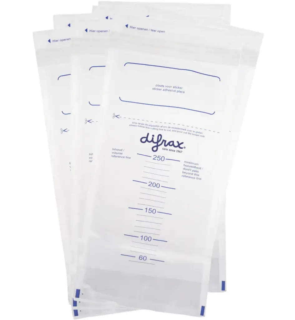 Difrax Moedermelk bewaarzakjes BtoB (20 stuks)