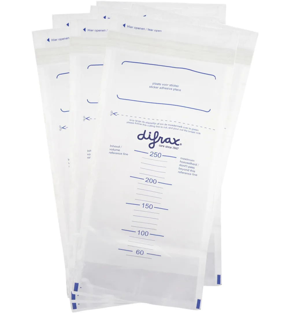 Difrax Moedermelk bewaarzakjes BtoB (20 stuks)