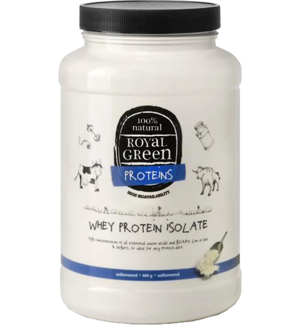 Royal Green Whey proteine isolate (600 gr)