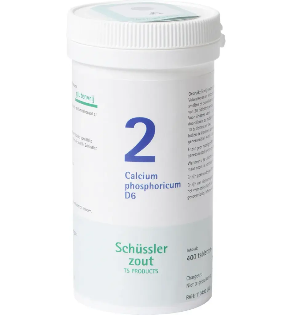 Pfluger Calcium phosphoricum 2 D6 Schussler (400 tabletten)