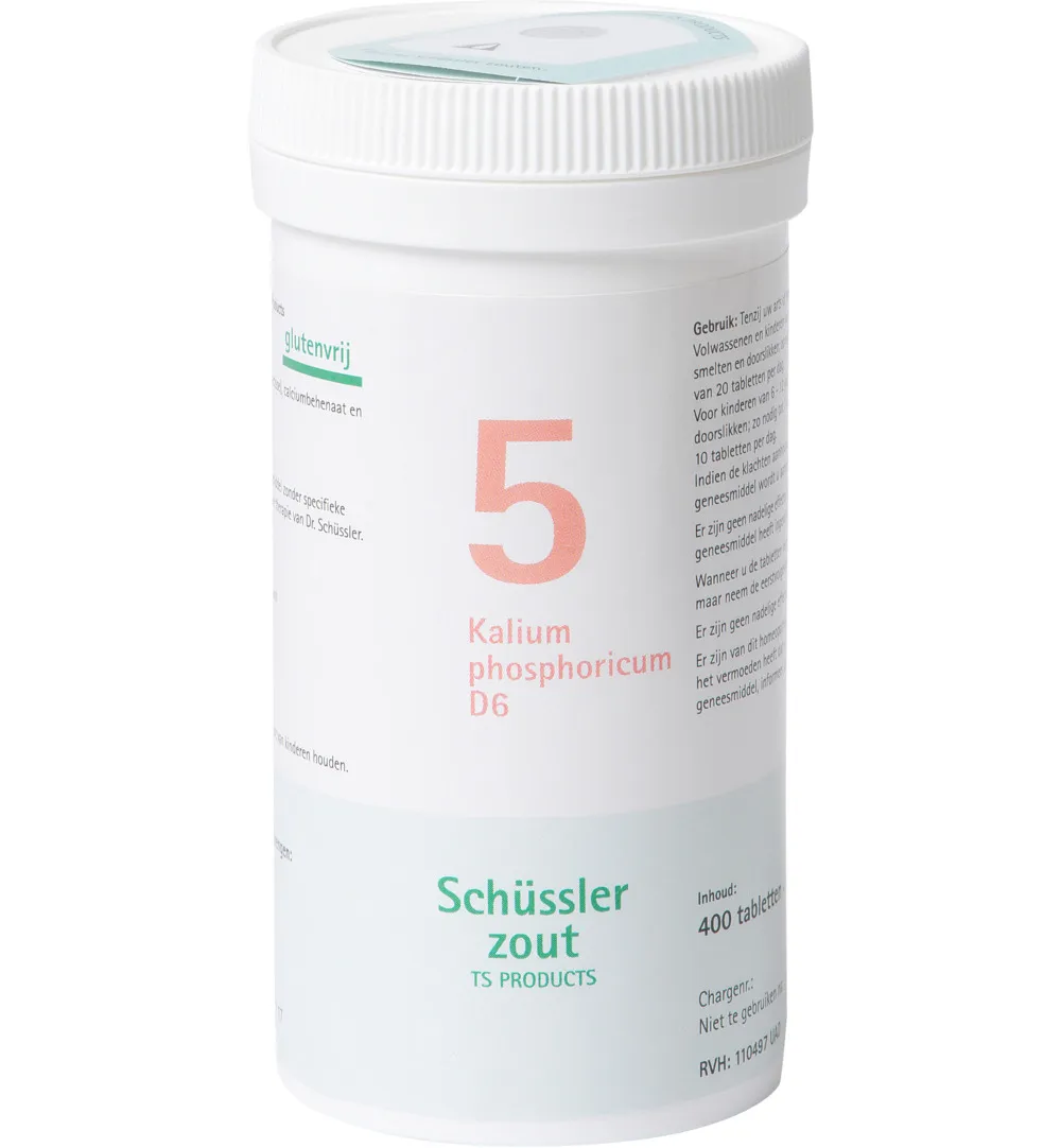 Pfluger Kalium phosphoricum 5 D6 Schussler (400 tabletten)