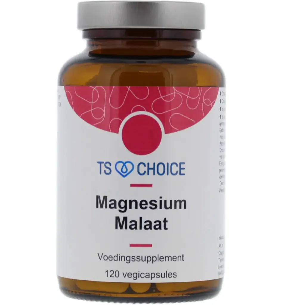 TS Choice Magnesiummalaat (120 vega capsules)