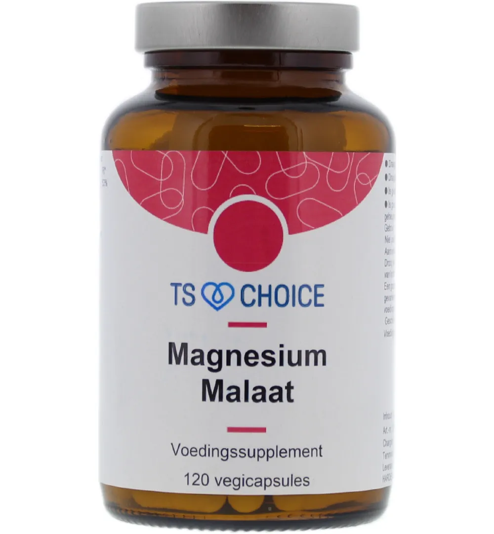 TS Choice Magnesiummalaat (120 vega capsules)