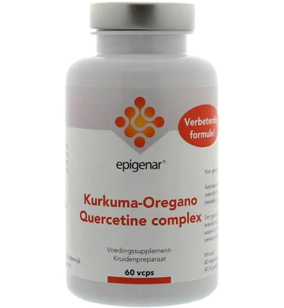 Epigenar Kurkuma oregano quercetine complex (60 vega capsules)