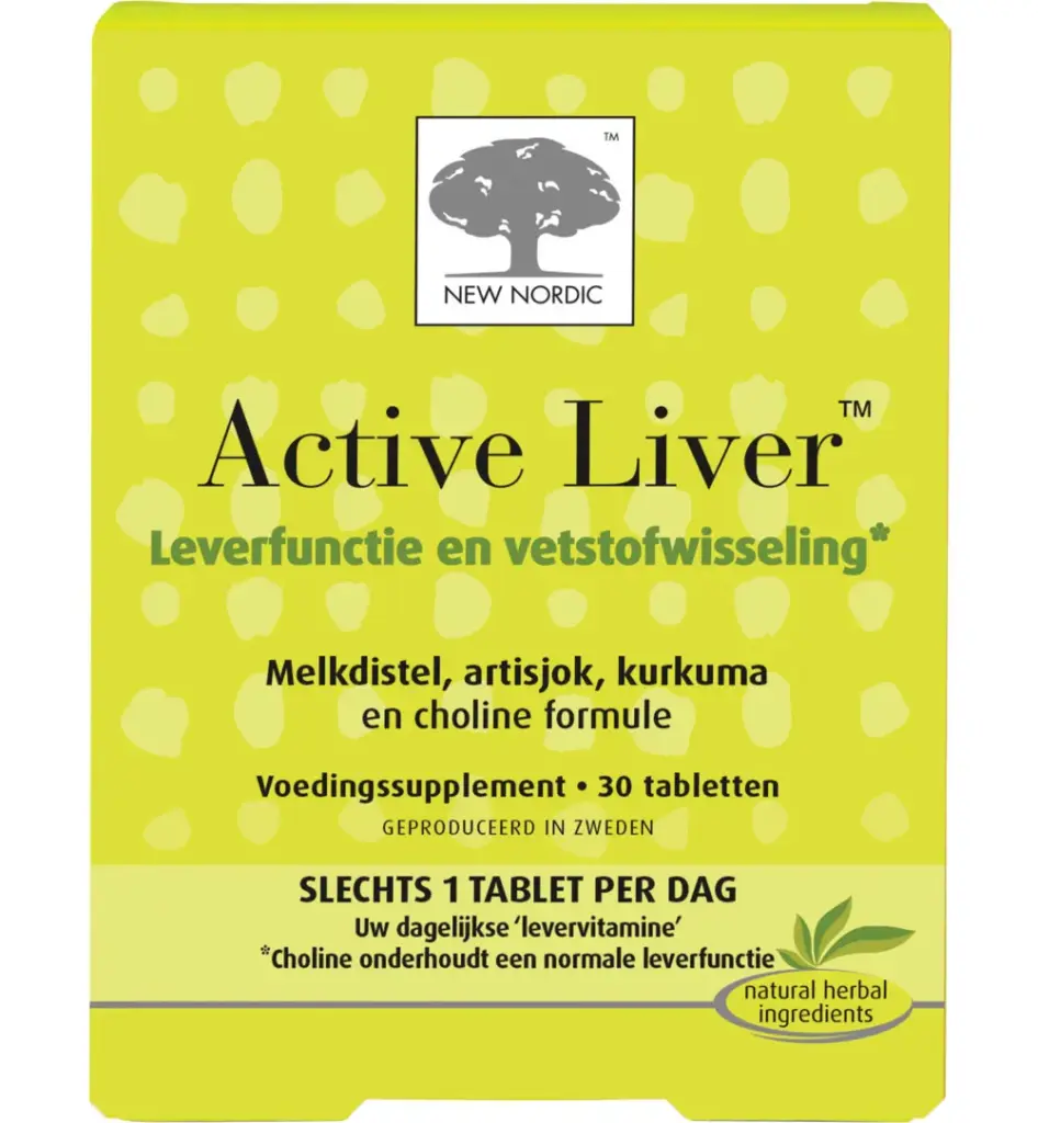 New Nordic Active liver (30 tabletten)