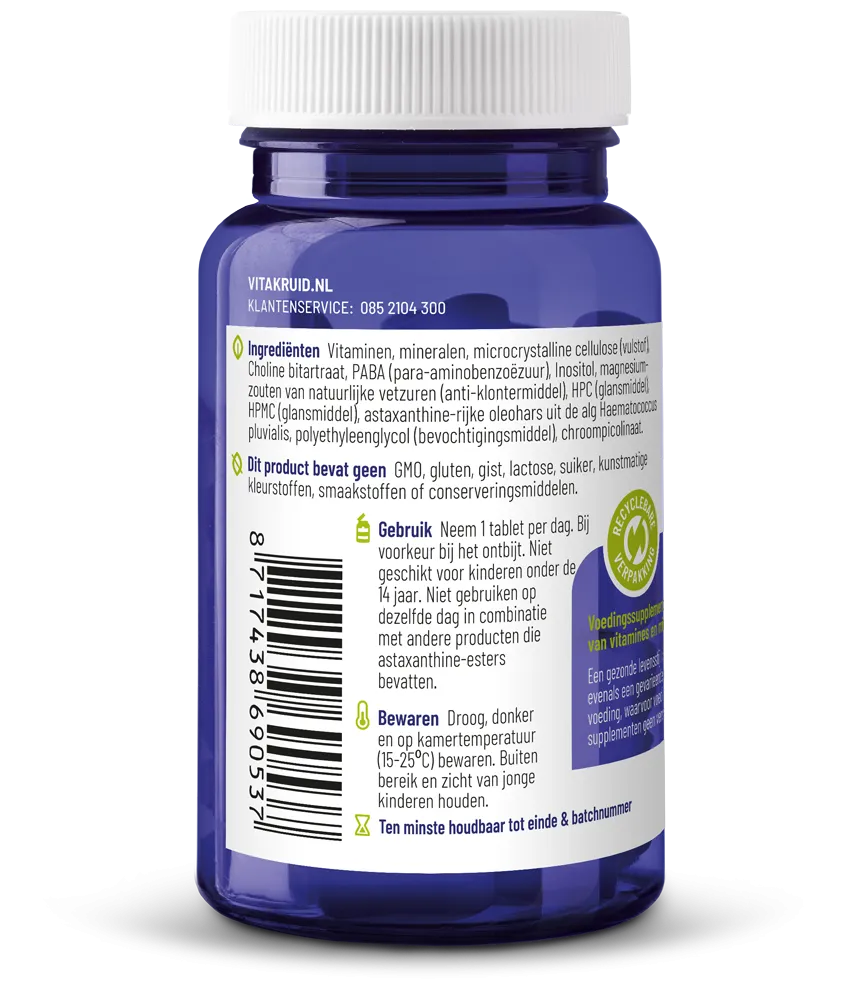 Vitakruid Multi Dag HD (30 tabletten)