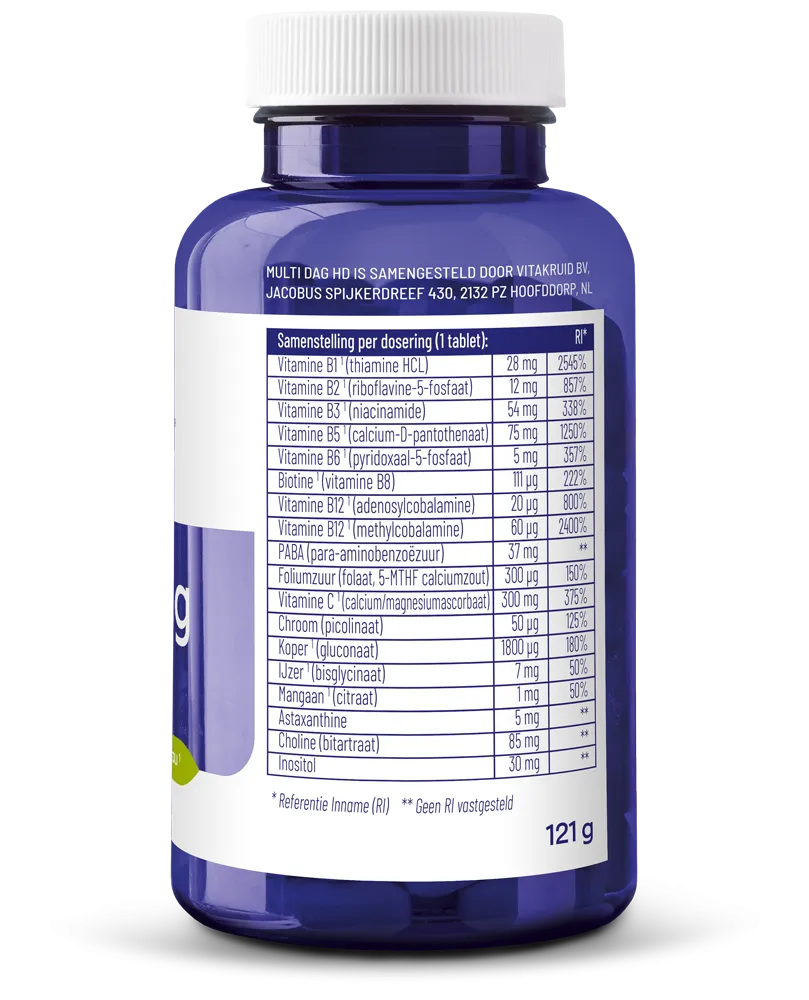 Vitakruid Multi Dag HD (90 tabletten) - image 2
