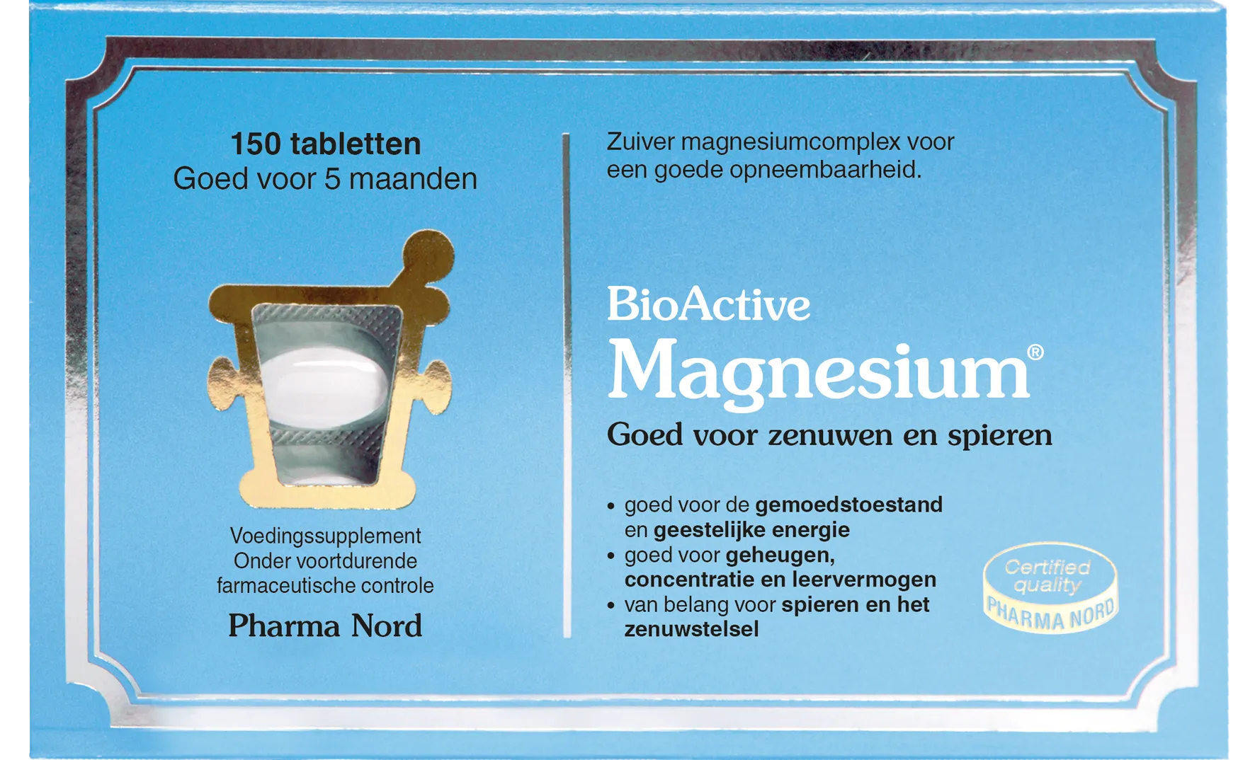 Pharma Nord BioActive Magnesium (150 tabletten)