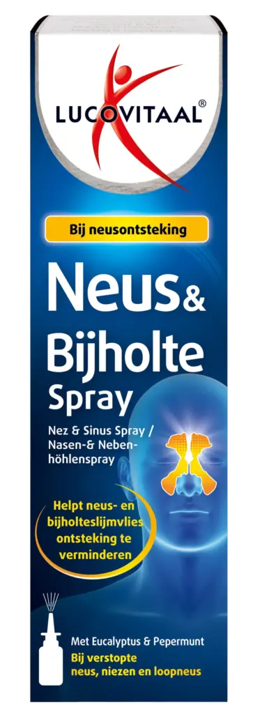 Lucovitaal Neus & Bijholte Spray (10 ml)