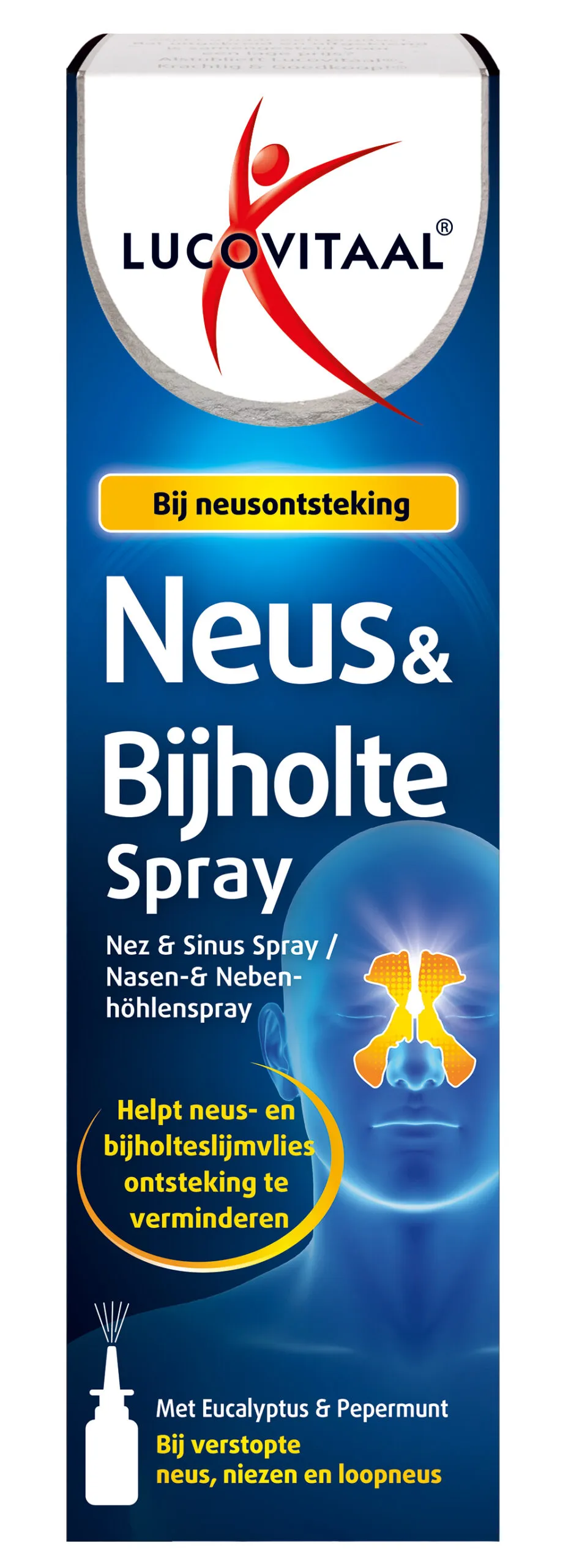 Lucovitaal Neus & Bijholte Spray (10 ml)