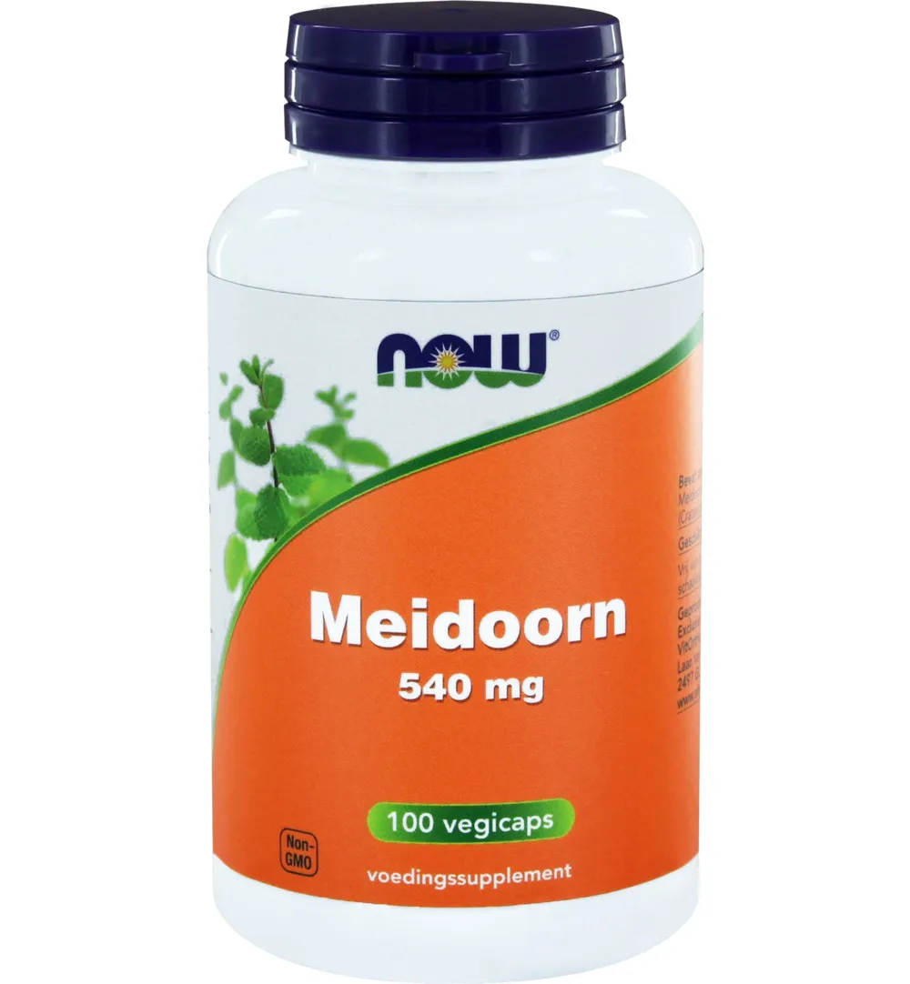 Now Meidoorn 540 mg (100 vega capsules)