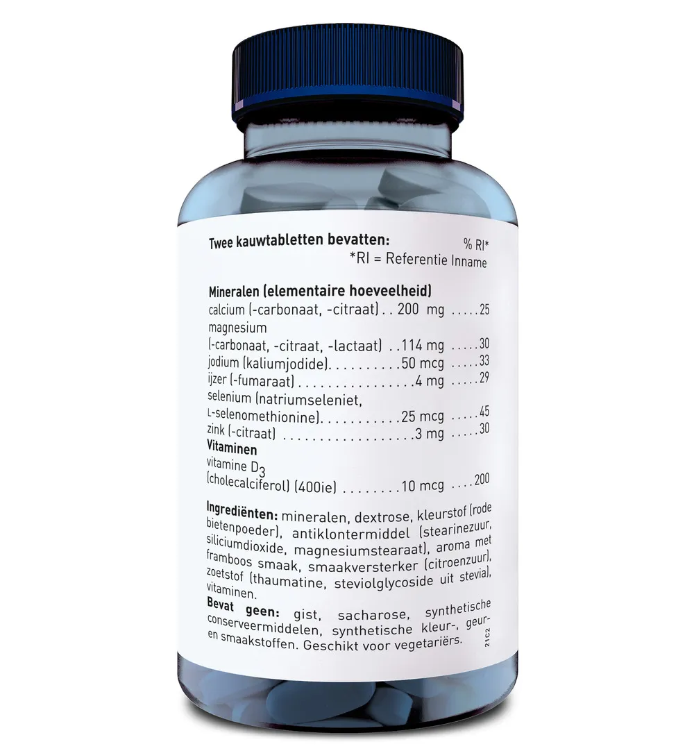 Orthica Dino Minerals (90 kauwtabletten)