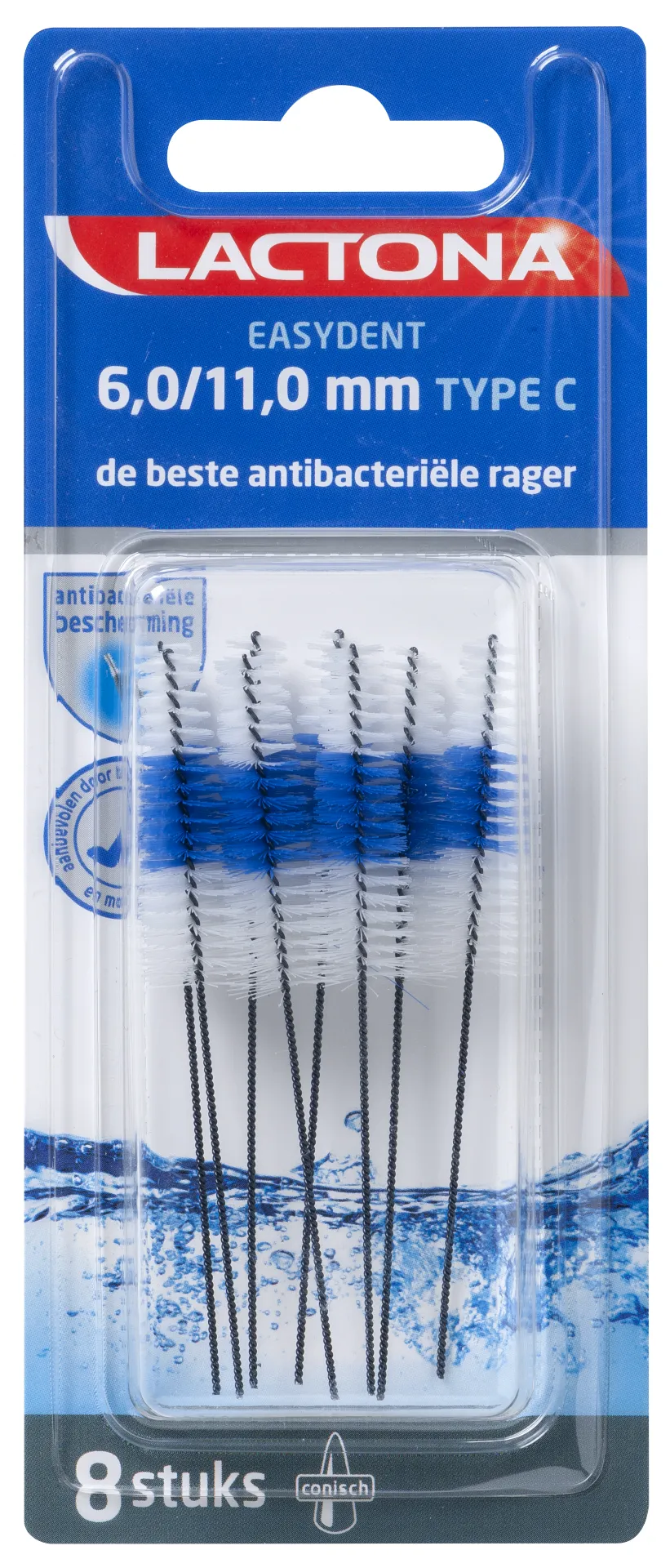 Lactona Easydent C 6-11mm (8 stuks)