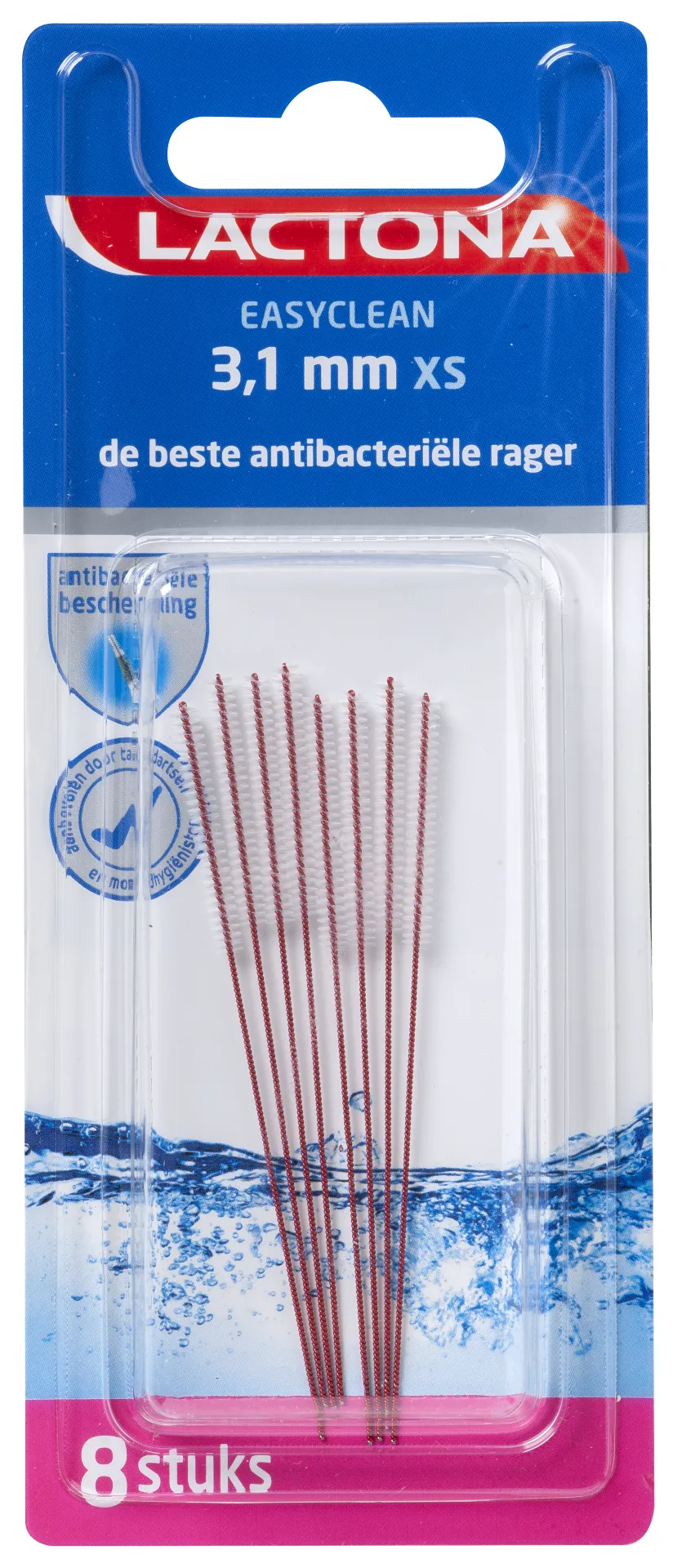 Lactona Interdental cleaner XS 3.1mm (8 stuks)