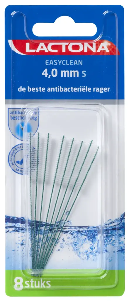 Lactona Interdental cleaner S 4.0mm (8 stuks)