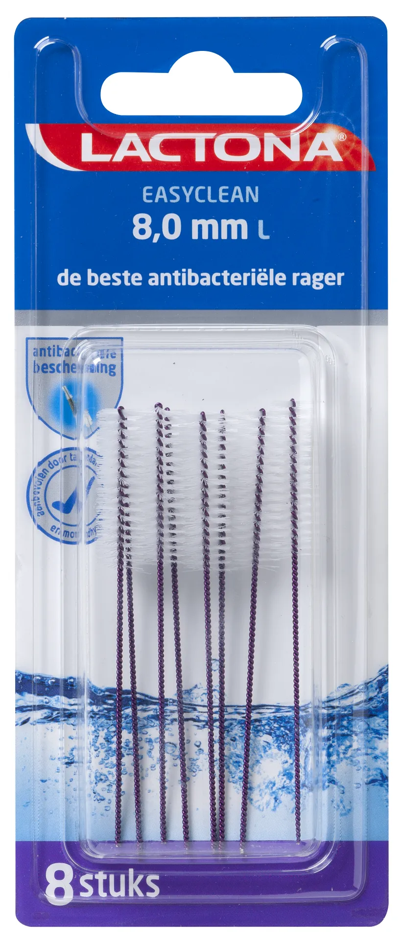 Lactona Interdental cleaner L 8.0mm (8 stuks)