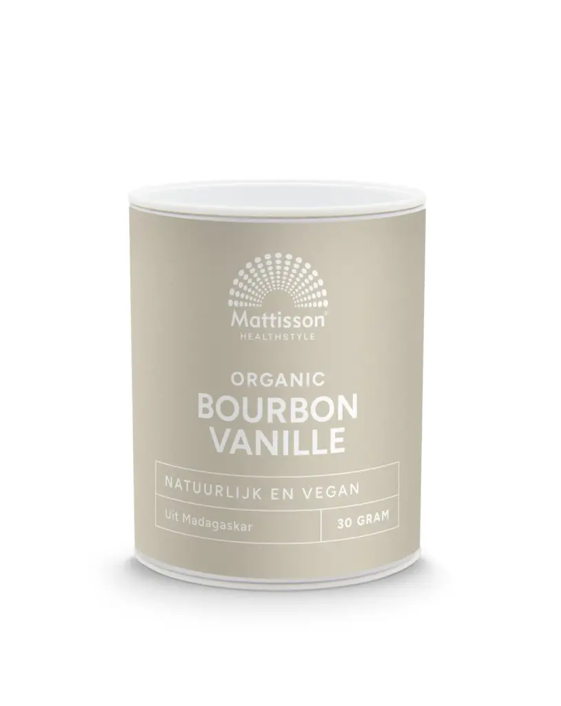 Mattisson Bourbon Vanille Poeder Bio (30 gr)