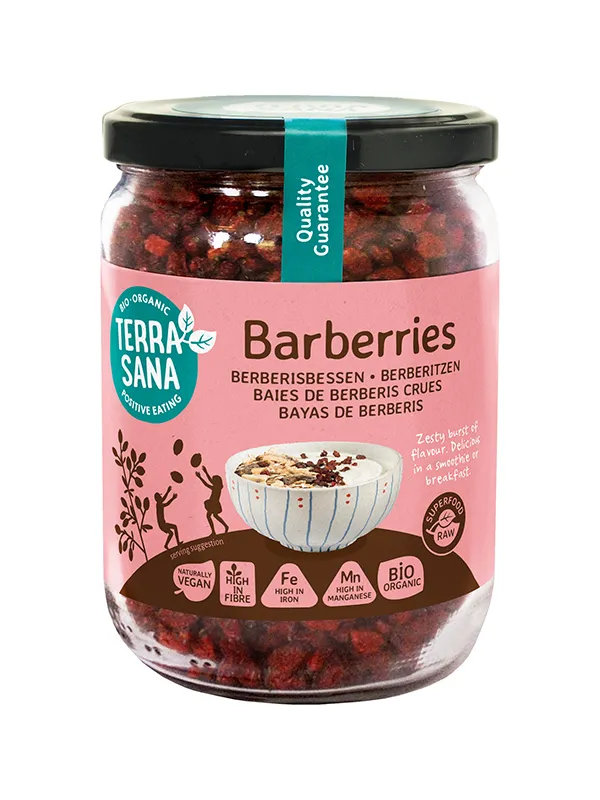 Terrasana Raw Berberis Bessen (140 gr)