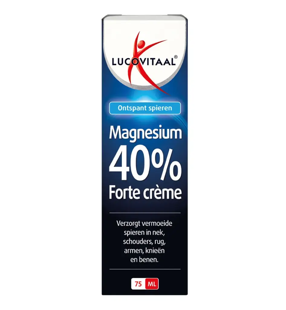 Lucovitaal Magnesium 40% Forte Crème (75 ml)