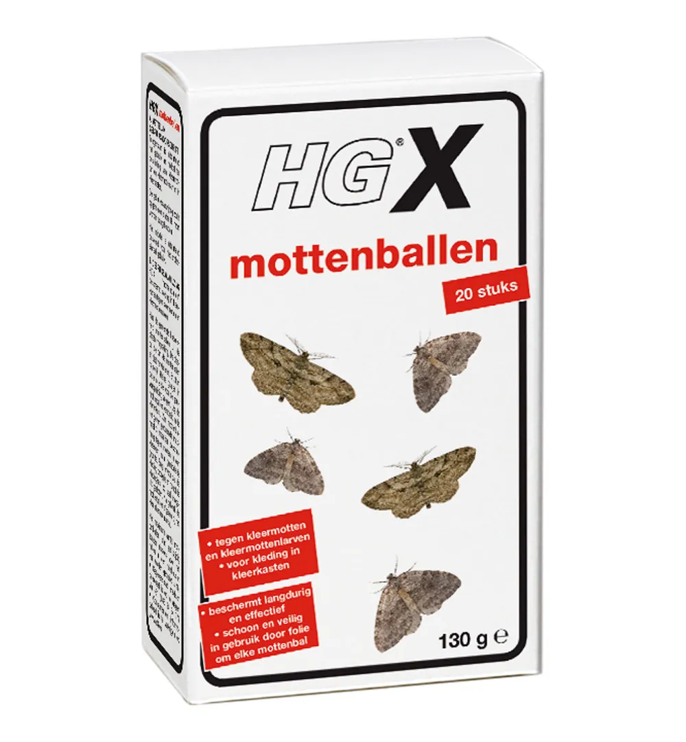 HG X Mottenballen (130 gr)