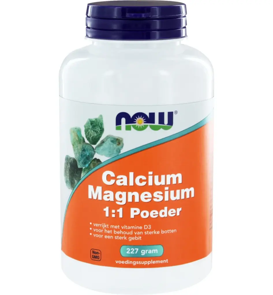 Now Calcium & magnesium 1:1 (227 gr)
