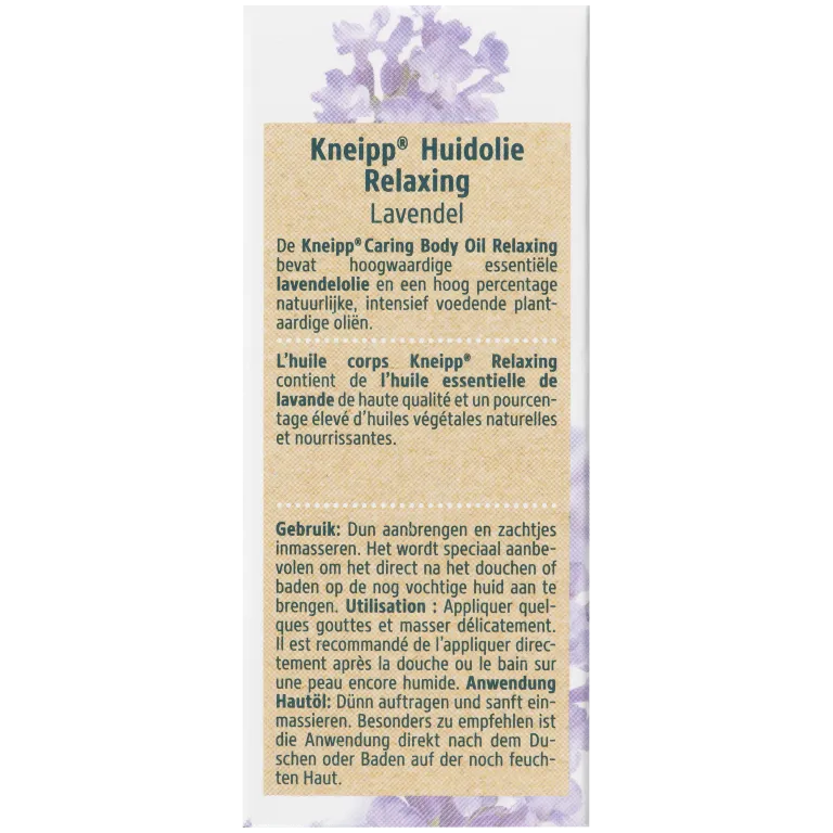 Kneipp Huidolie lavendel mini (20 ml) - image 3