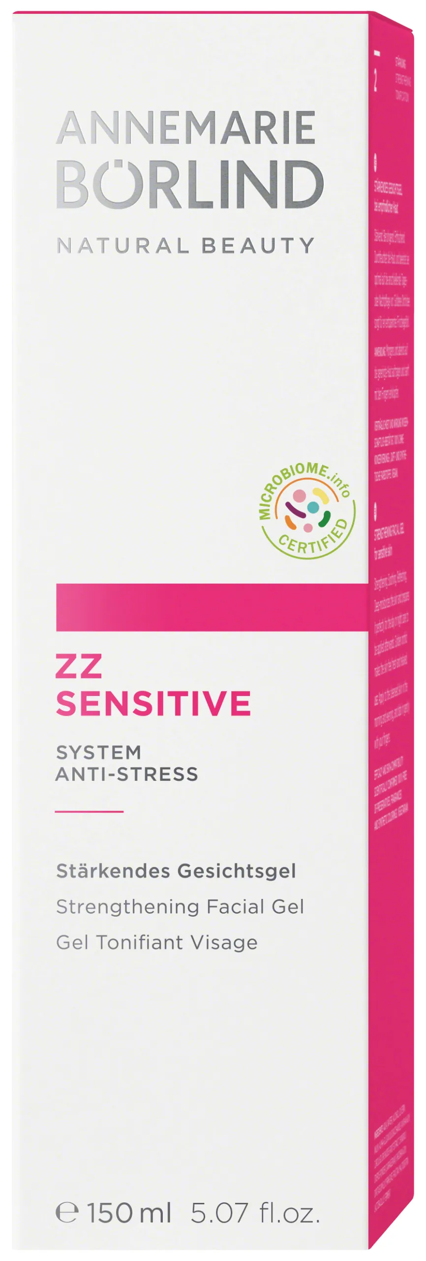 ANNEMARIE BÖRLIND ZZ Sensitive verstevigende gezichtsgel (150 ml)