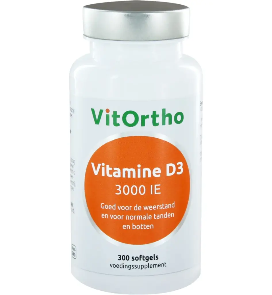 VitOrtho Vitamine D3 3000IE (300 softgels)
